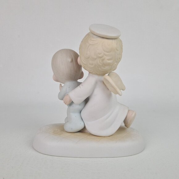 Precious Moments E-2840 "Babys First Step" Porcelain Figurine Vintage - Picture 3 of 6